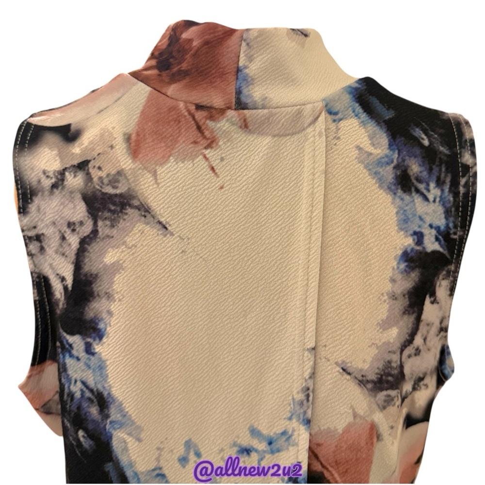 Parisian Collection Vintage Floral Sleeveless Women's Top Size 14 - Picture 9 of 16